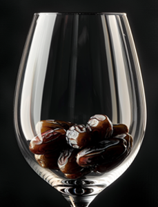 date wine glass