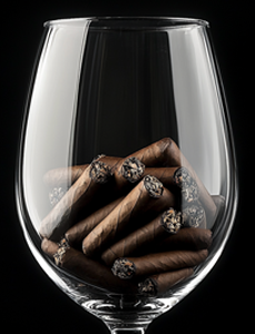 tobacco wine glass