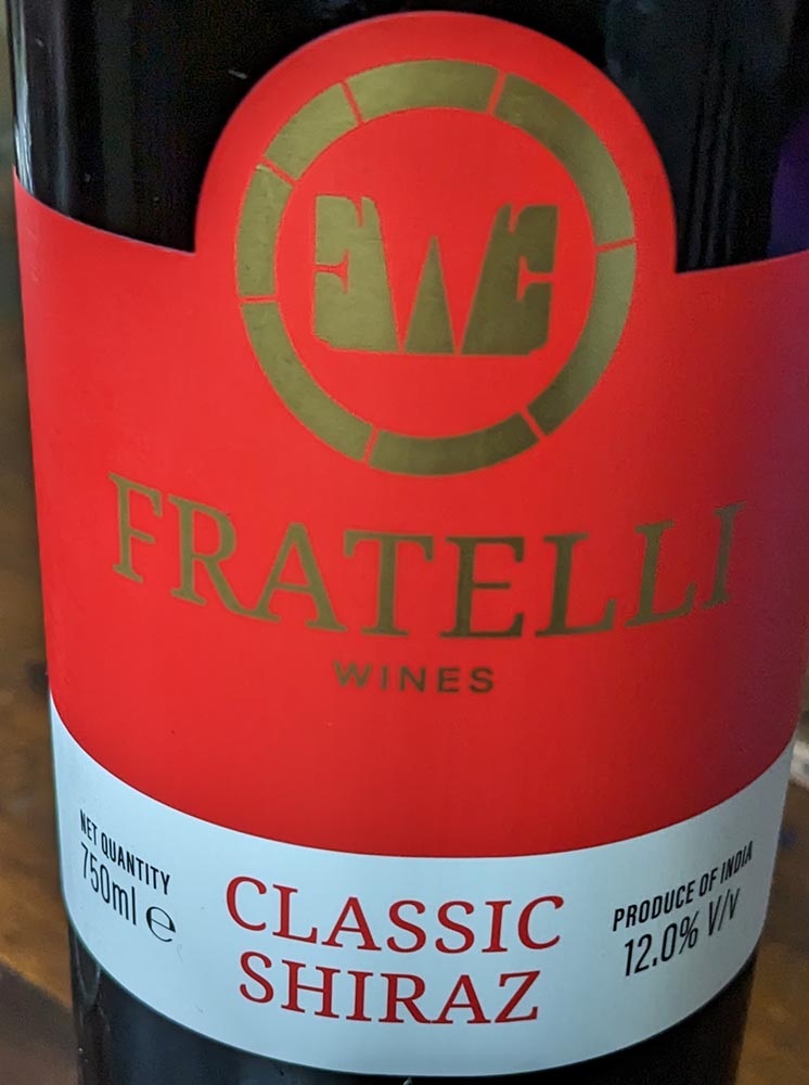 Fratelli Classic Shiraz - Le Bageecha