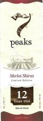 7 Peaks Merlot Shiraz