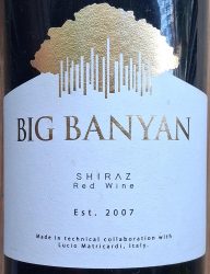 Big Banyan Shiraz