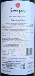 Deccan Plateau Sauvignon Blanc