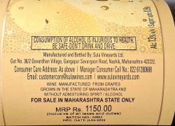 Sula Dindori Reserve Chardonnay 3